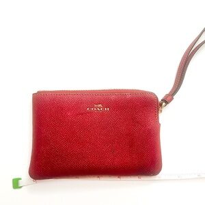 Coach Scarlet Wristlet